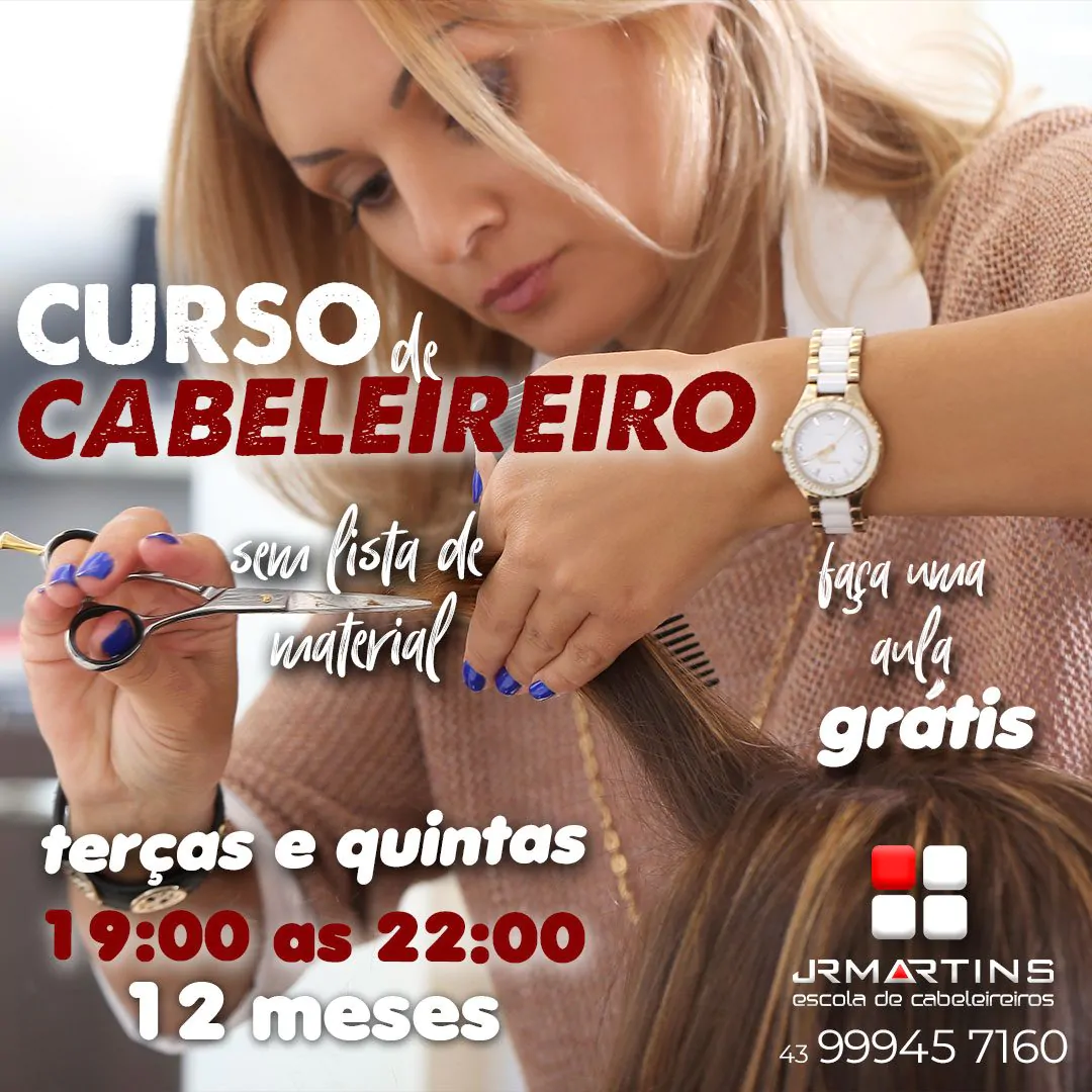 curso de cabeleireiro
